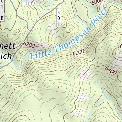 40105SE Page 41 Estes Park Topo Preview 3