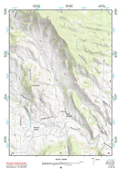 40105SE Page 42 Estes Park Topo Preview 1