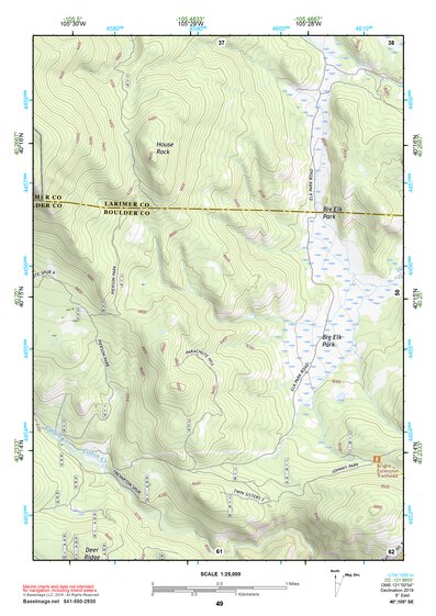 40105SE Page 49 Estes Park Topo Preview 1