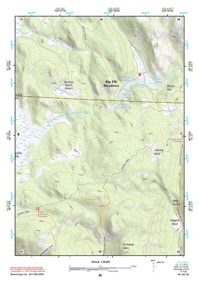 40105SE Page 50 Estes Park Topo Preview 1