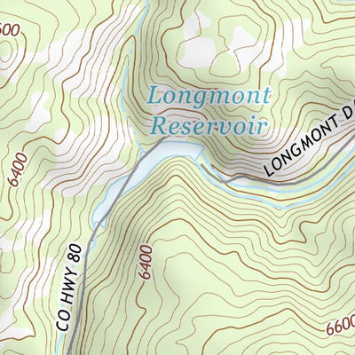 40105SE Page 52 Estes Park Topo Preview 3