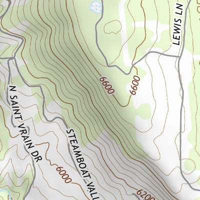 40105SE Page 54 Estes Park Topo Preview 2