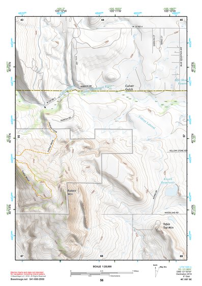 40105SE Page 56 Estes Park Topo Preview 1