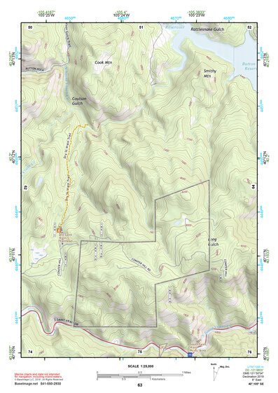 40105SE Page 63 Estes Park Topo Preview 1