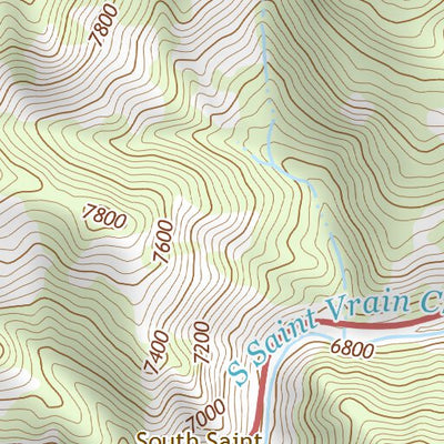 40105SE Page 63 Estes Park Topo Preview 3