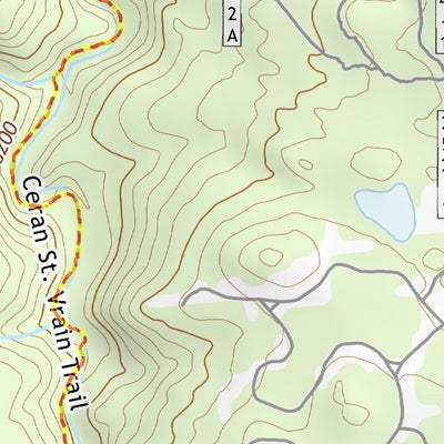 40105SE Page 74 Estes Park Topo Preview 2