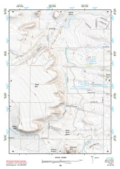 40105SE Page 79 Estes Park Topo Preview 1