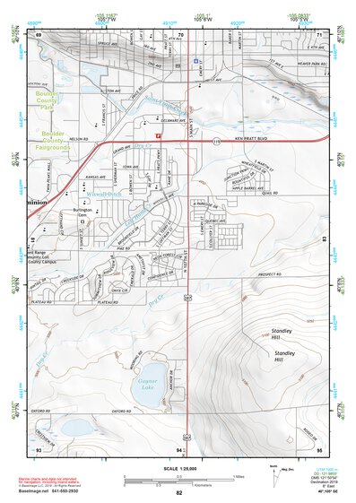 40105SE Page 82 Estes Park Topo Preview 1
