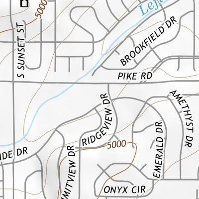 40105SE Page 82 Estes Park Topo Preview 3