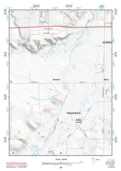 40105SE Page 84 Estes Park Topo Preview 1