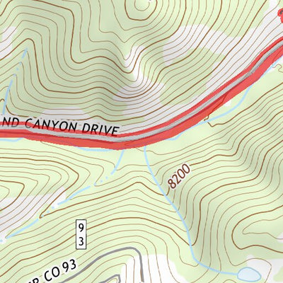 40105SE Page 85 Estes Park Topo Preview 3