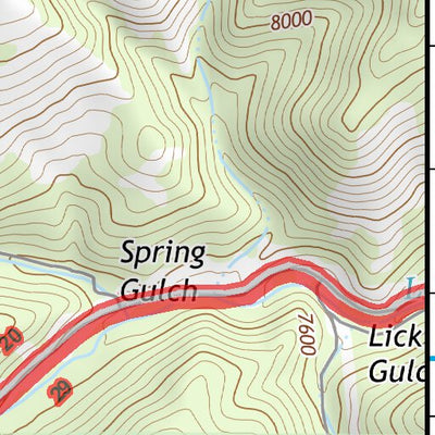 40105SE Page 86 Estes Park Topo Preview 3