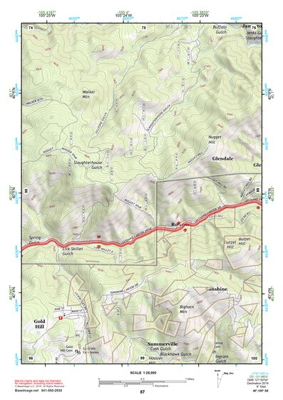 40105SE Page 87 Estes Park Topo Preview 1