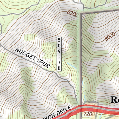 40105SE Page 87 Estes Park Topo Preview 2