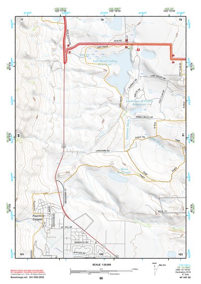 40105SE Page 90 Estes Park Topo Preview 1