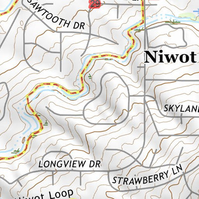 40105SE Page 93 Estes Park Topo Preview 3