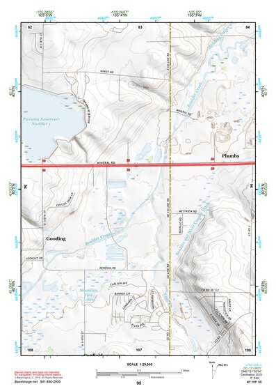 40105SE Page 95 Estes Park Topo Preview 1