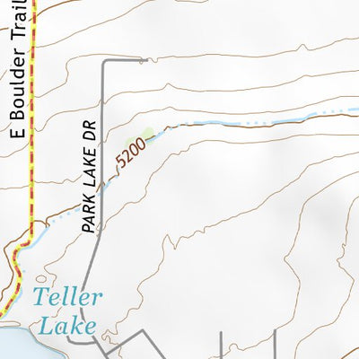 40105SE Page 105 Estes Park Topo Preview 2