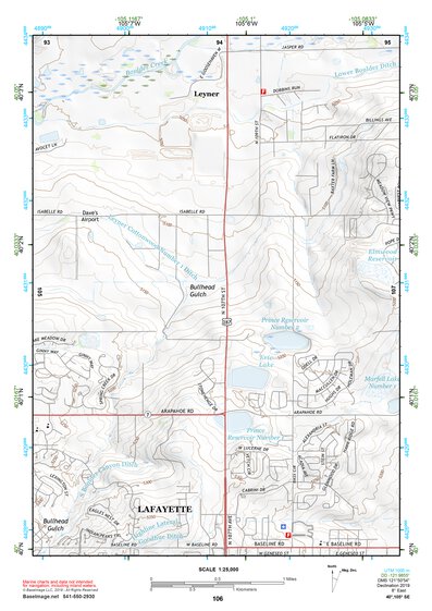 40105SE Page 106 Estes Park Topo Preview 1