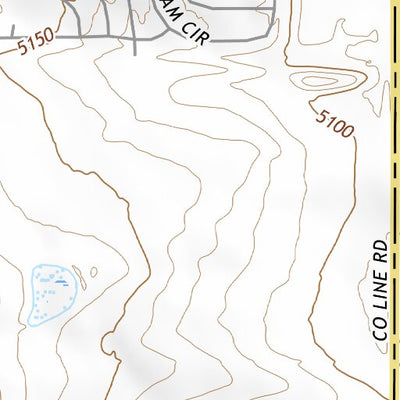 40105SE Page 107 Estes Park Topo Preview 2