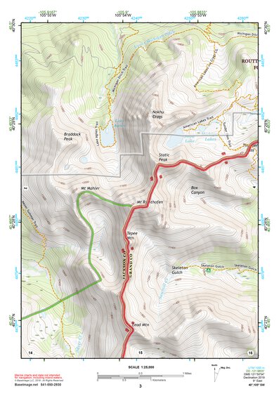 40105SW Page 3 Estes Park Topo Preview 1