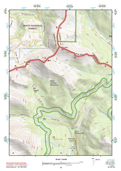 40105SW Page 4 Estes Park Topo Preview 1
