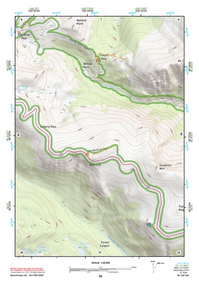 40105SW Page 19 Estes Park Topo Preview 1