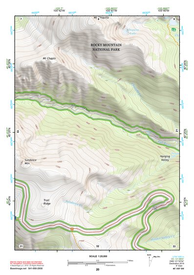 40105SW Page 20 Estes Park Topo Preview 1