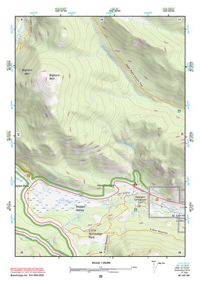 40105SW Page 22 Estes Park Topo Preview 1