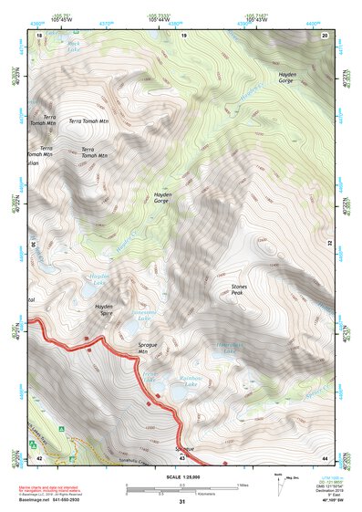 40105SW Page 31 Estes Park Topo Preview 1
