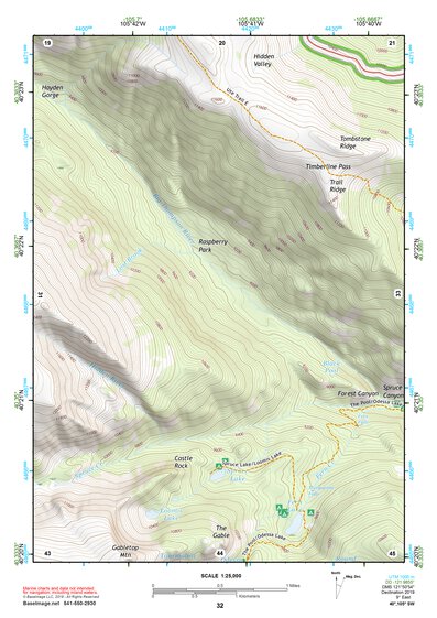 40105SW Page 32 Estes Park Topo Preview 1