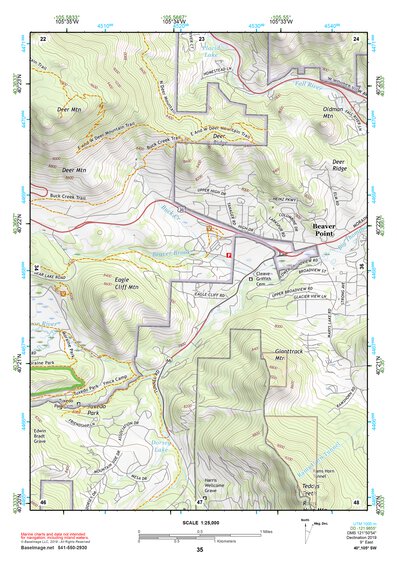 40105SW Page 35 Estes Park Topo Preview 1