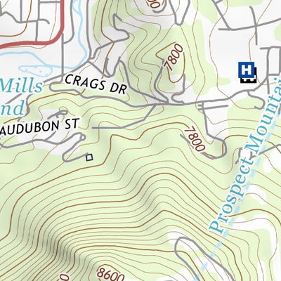 40105SW Page 36 Estes Park Topo Preview 3