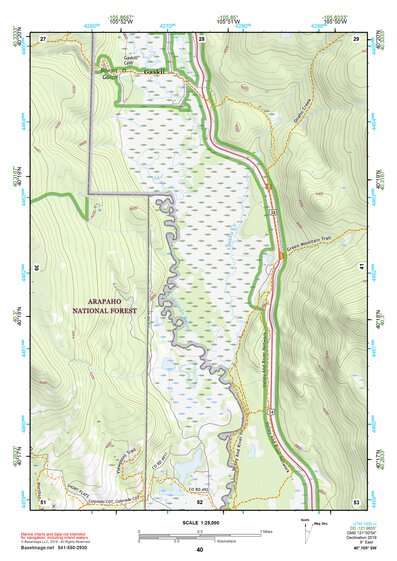 40105SW Page 40 Estes Park Topo Preview 1