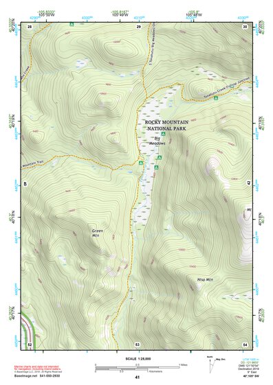 40105SW Page 41 Estes Park Topo Preview 1
