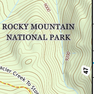 40105SW Page 46 Estes Park Topo Preview 3