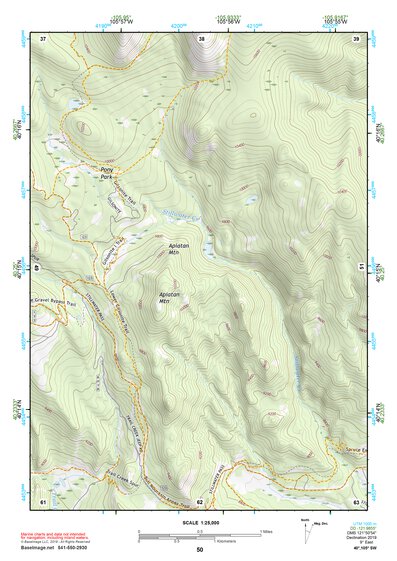40105SW Page 50 Estes Park Topo Preview 1