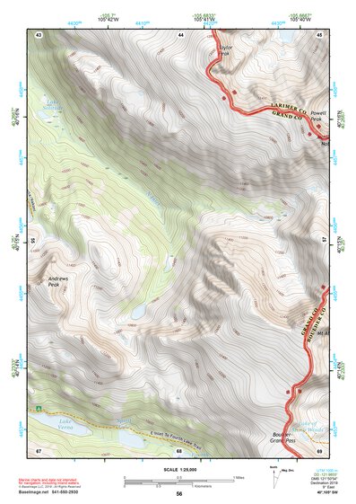 40105SW Page 56 Estes Park Topo Preview 1