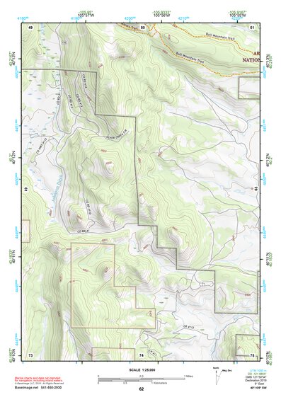 40105SW Page 62 Estes Park Topo Preview 1