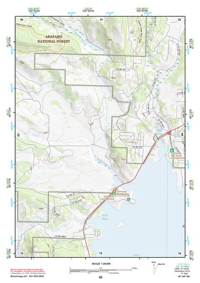 40105SW Page 63 Estes Park Topo Preview 1