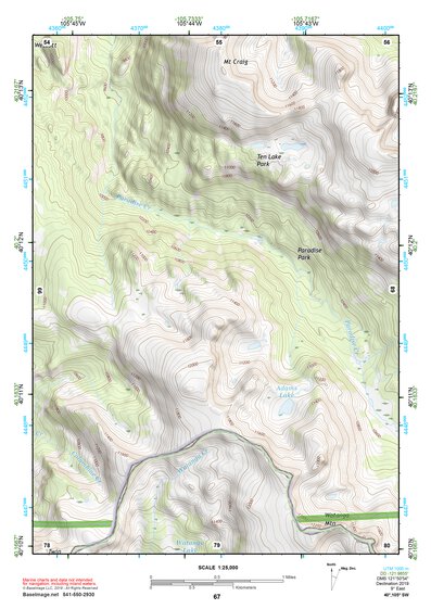 40105SW Page 67 Estes Park Topo Preview 1