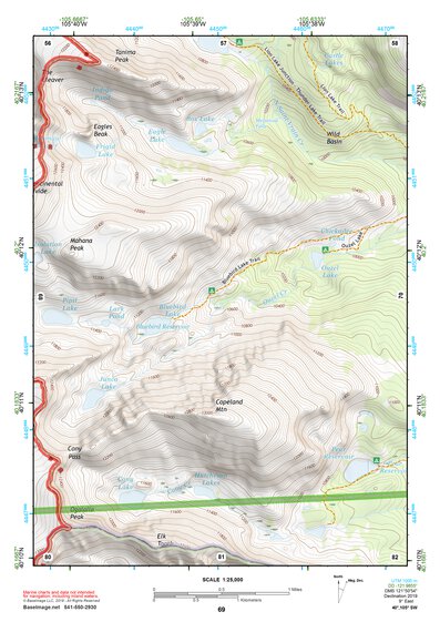 40105SW Page 69 Estes Park Topo Preview 1