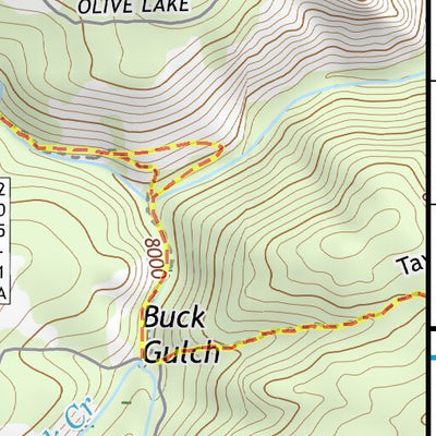 40105SW Page 72 Estes Park Topo Preview 3