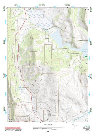 40105SW Page 73 Estes Park Topo Preview 1