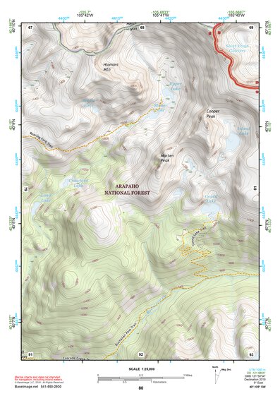 40105SW Page 80 Estes Park Topo Preview 1