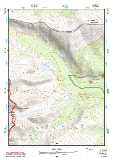 40105SW Page 82 Estes Park Topo Preview 1