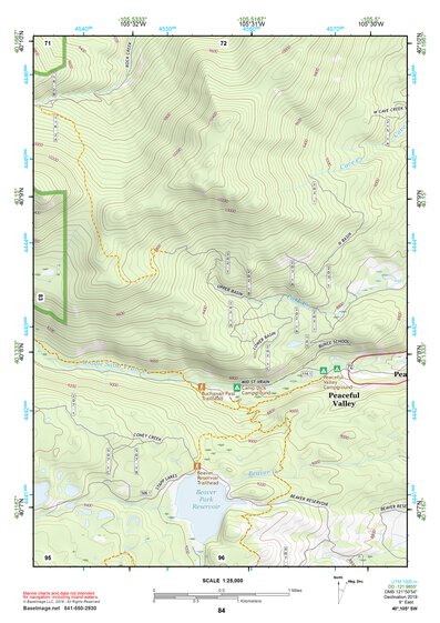 40105SW Page 84 Estes Park Topo Preview 1