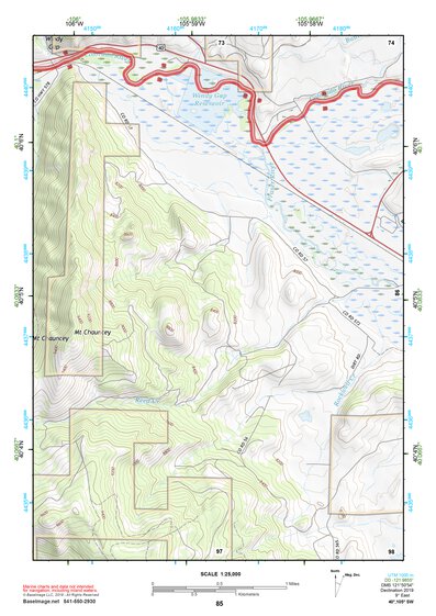 40105SW Page 85 Estes Park Topo Preview 1
