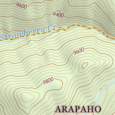 40105SW Page 89 Estes Park Topo Preview 3