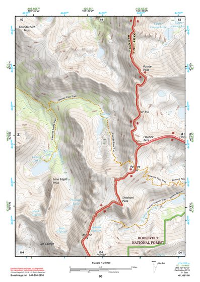 40105SW Page 93 Estes Park Topo Preview 1